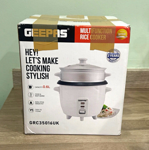 Geepas rice cooker - rice, steamer