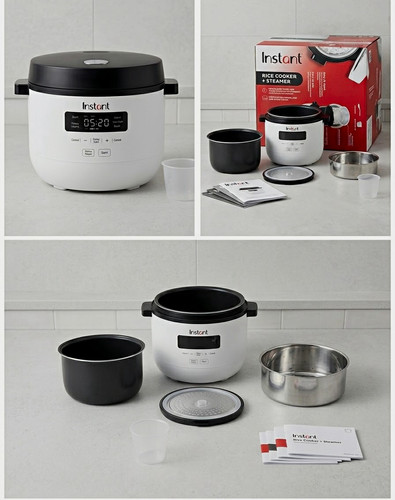 Instant rice cooker - rice,