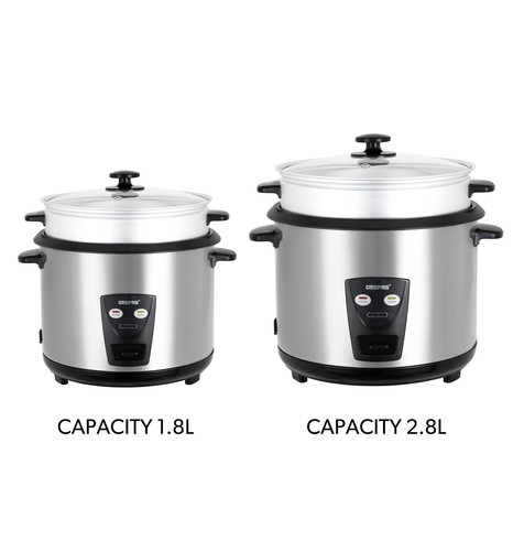 Geepas rice cooker steamer - rice,