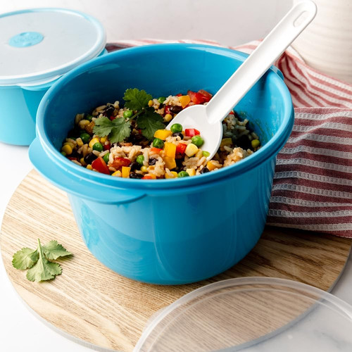 Teal microwave rice cooker - teal,