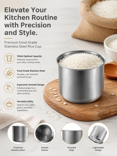Rice measuring cup - rice,