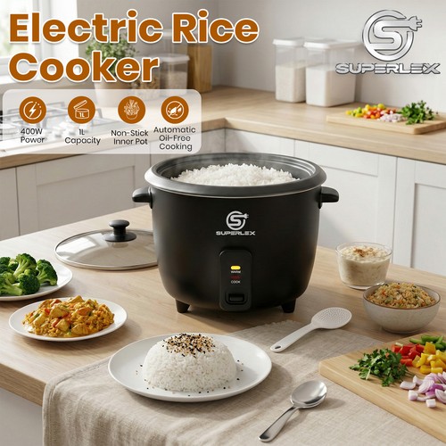 Superlex electric rice cooker - electric,