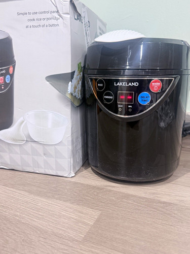 Lakeland rice cooker - rice,
