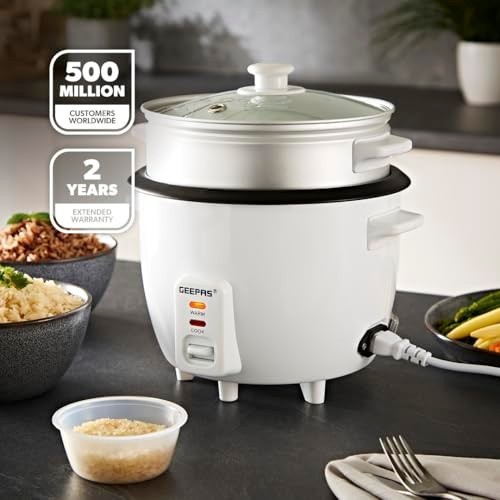 Geepas electric rice cooker - electric,