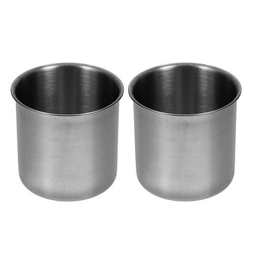2pcs reusable stainless steel - 2pcs,