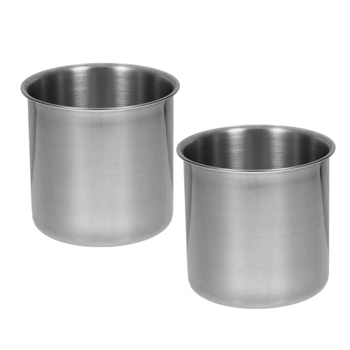 2pcs silver stainless - 2pcs, steel